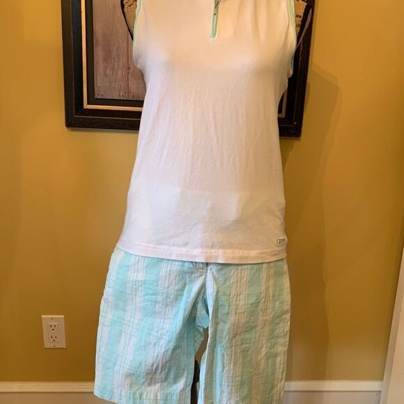 IZOD Golf two-piece matching collared tank/shorts - Picture 5 of 11